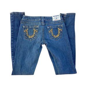 Y2K True Religion Embezzled Skinny Jeans Women's size 26